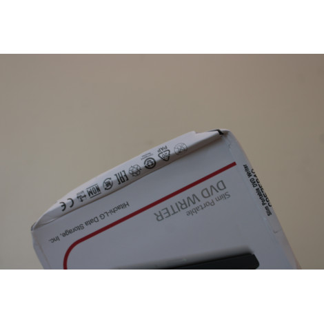 SALE OUT. H.L Data Storage Ultra Slim Portable DVD-Writer | GP57EB40 | Interface USB 2.0 | DVD R/RW | CD read speed 24 x | CD wr