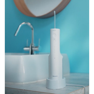 Panasonic Oral Irrigator | EW-DJ26-V303 | Cordless | 200 ml | Number of heads 2 | White