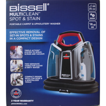 SALE OUT. Bissell | MultiClean Spot & Stain SpotCleaner Vacuum Cleaner | 4720M | Handheld | 330 W | Black/Red | Warranty 24 mont