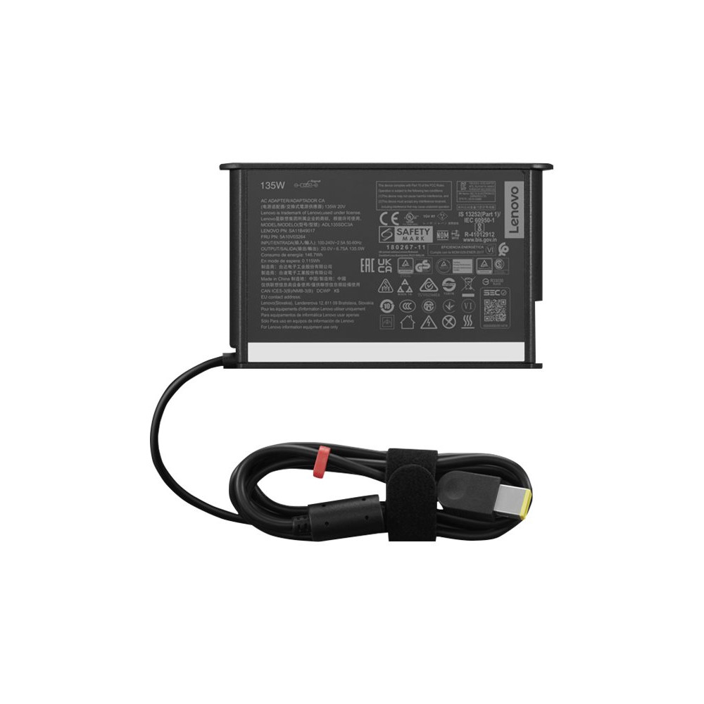 Lenovo ThinkCentre 135W AC Adapter Gen 2 (Slim Tip)-EU1/Arabia/Indonesia/ROK | Lenovo