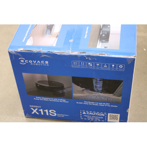 SALE OUT. Ecovacs DEEBOT X11S OmniCyclone and Care Kit For X11S OmniCyclone Series | Ecovacs DAMAGED PACKAGING | 24 month(s)