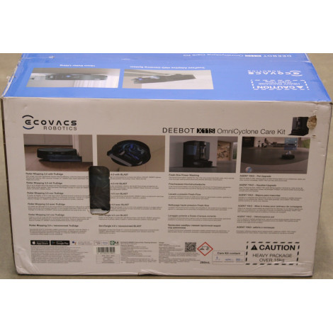 SALE OUT. Ecovacs DEEBOT X11S OmniCyclone and Care Kit For X11S OmniCyclone Series | Ecovacs DAMAGED PACKAGING | 24 month(s)