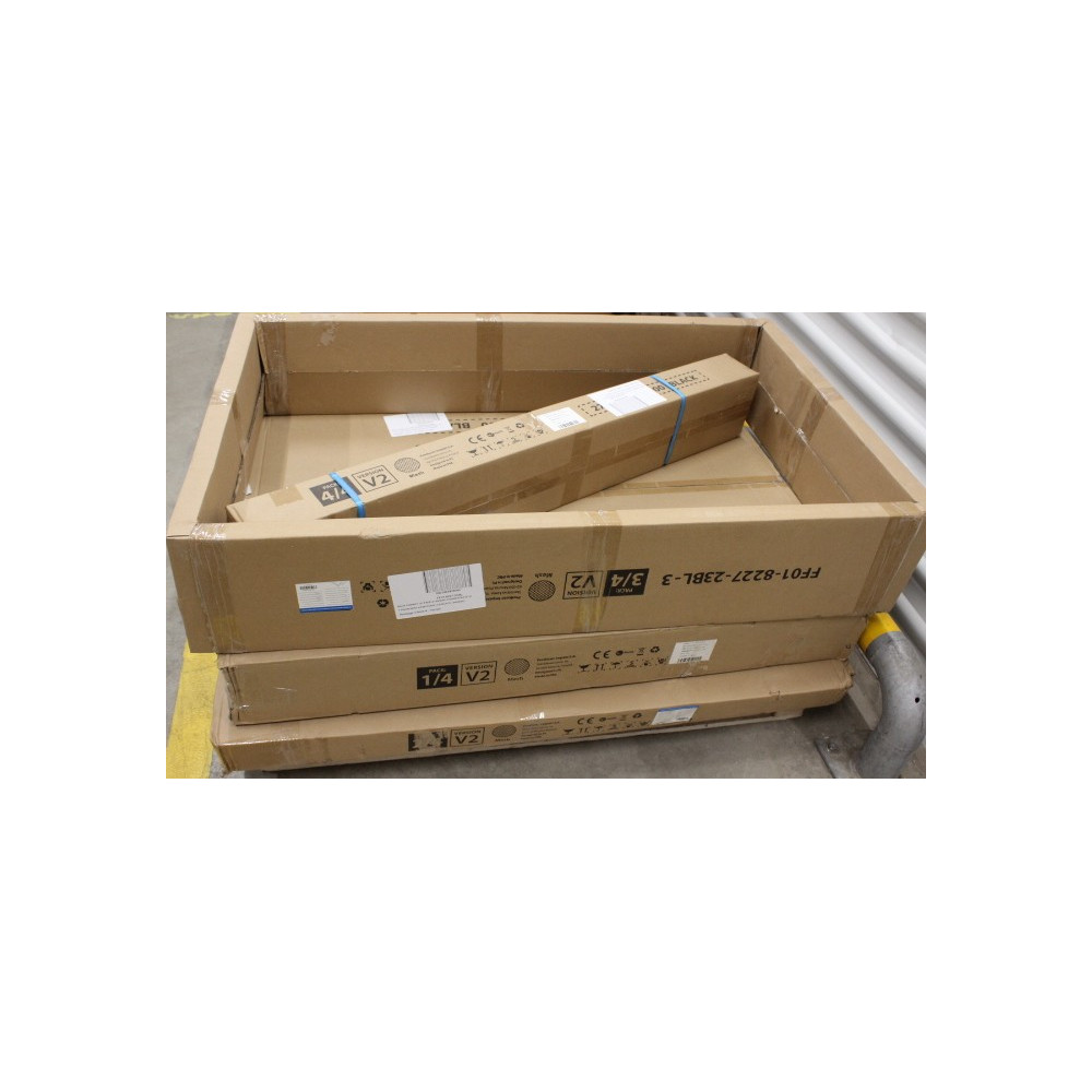 SALE OUT. Lanberg Rack cabinet 19" free-standing 27U/800x1200 (flat pack) with mesh door lCD, black | SALE OUT. | Lanberg Rack c