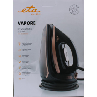 SALE OUT. ETA ETA429090000 Vapore Steam station, 3000 W, Black | ETA Vapore 4290 90000 | Steam Iron | 3000 W | Water tank capaci