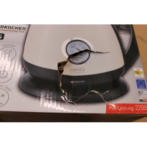 SALE OUT. Camry CR 1344 Electric kettle with a thermometer 1,7L, Cream | SALE OUT. | Camry Kettle with a thermometer | CR 1344 |