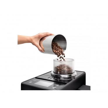 Delonghi Coffee Machine | EXAM 440.35.B RIVELIA | Pump pressure 19 bar | Built-in milk frother | Automatic | 1450 W | Onyx Black