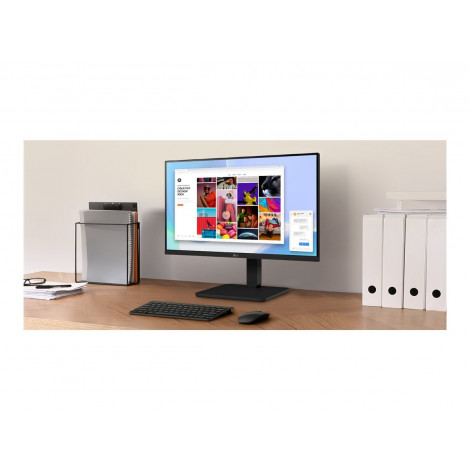 LG | 24BA450-B | 24 " | IPS | FHD | 16:9 | 100 Hz | 5 ms | 1920 x 1080 pixels | 250 cd/m | HDMI ports quantity 1
