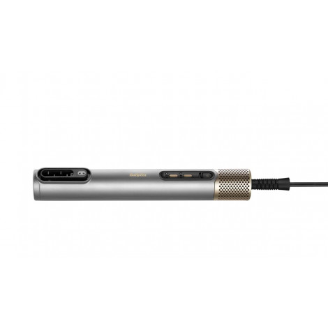 BABYLISS | Hair styling comb | Air Wand AS6555E | Ion conditioning | Number of heating levels 4 | 1600 W | Chrome