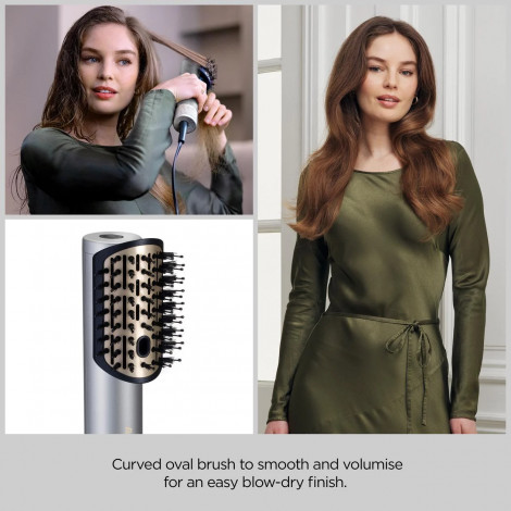 BABYLISS | Hair styling comb | Air Wand AS6555E | Ion conditioning | Number of heating levels 4 | 1600 W | Chrome