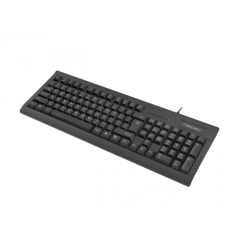 Natec | Moray | Keyboard with Smart ID card reader | Wired | US | Black