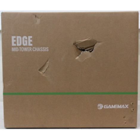 SALE OUT. | Gamemax Case | EDGE | M-ATX | DAMAGED PACKAGING