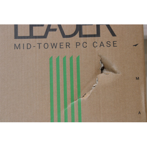 SALE OUT. Gamemax | Case | LEADER 2 BK | E-ATX | SALE OUT. Gamemax DAMAGED PACKAGING