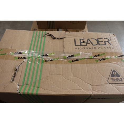 SALE OUT. Gamemax | Case | LEADER 2 BK | E-ATX | SALE OUT. Gamemax DAMAGED PACKAGING