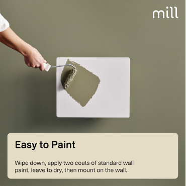 Mill Color Panel Heater | COLOR250 | Panel Heater | 250 W | Suitable for rooms up to 2-5 m | Matte White | IPX4