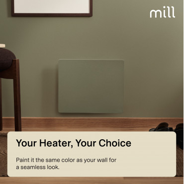Mill Color Panel Heater | COLOR250 | Panel Heater | 250 W | Suitable for rooms up to 2-5 m | Matte White | IPX4