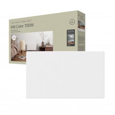 Mill Color Panel Heater | COLOR700DN | Panel Heater | 700 W | Suitable for rooms up to 9-12 m | Matt White | IPX4