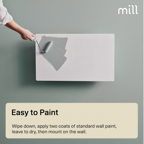 Mill Color Panel Heater | COLOR700DN | Panel Heater | 700 W | Suitable for rooms up to 9-12 m | Matt White | IPX4
