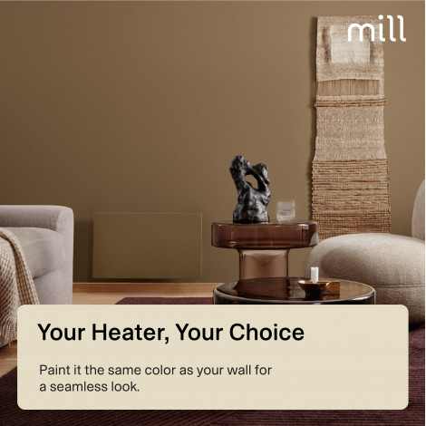 Mill Color Panel Heater, Wifi+App control | COLOR700WIFI4 | Panel Heater | 700 W | Suitable for rooms up to 9-12 m | Matte White