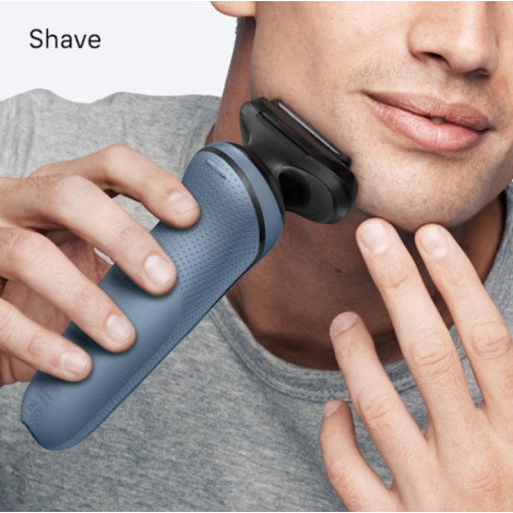 Braun Shaver | Series 5 52-A1000s | Operating time (max) 50 min | Wet & Dry | Lithium Ion | Blue/Black