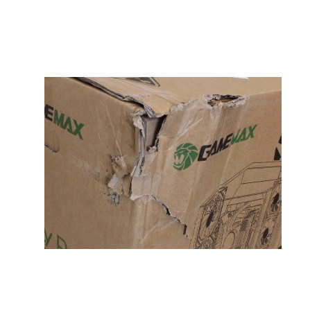 SALE OUT. Gamemax | Case | INFINITY PRO BK | ATX | Gamemax Case | INFINITY PRO BK | ATX | DAMAGED PACKAGING AND GLASS. DETACHED 