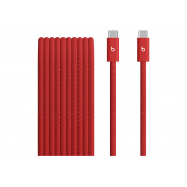 Apple 240W USB-C to USB-C Braided Cable (3 m ) - Rapid Red | Apple