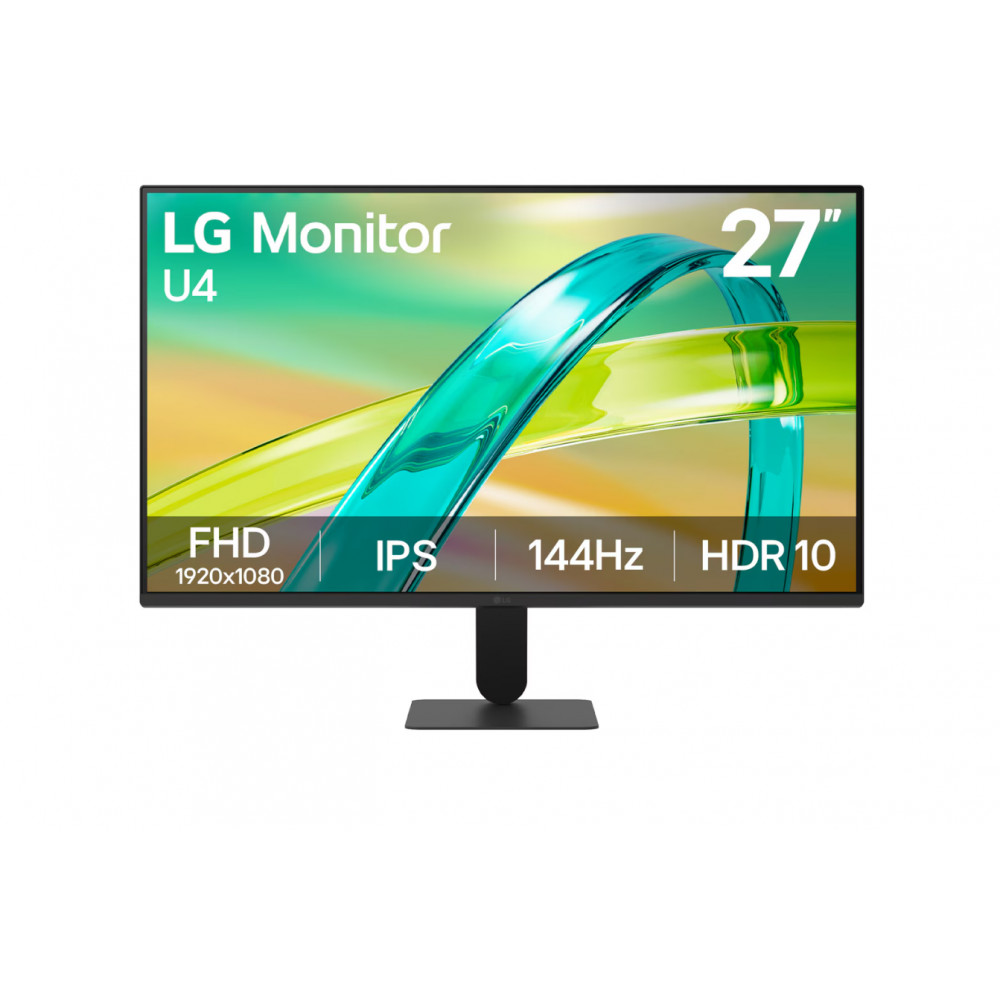 LG | 27U411B-B | 27 " | IPS | FHD | 16:9 | 144 Hz | 1 ms | 1920 x 1080 pixels | 250 cd/m | HDMI ports quantity 1