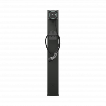 Wallbox | Pedestal Eiffel Basic Dual for Pulsar family, Black