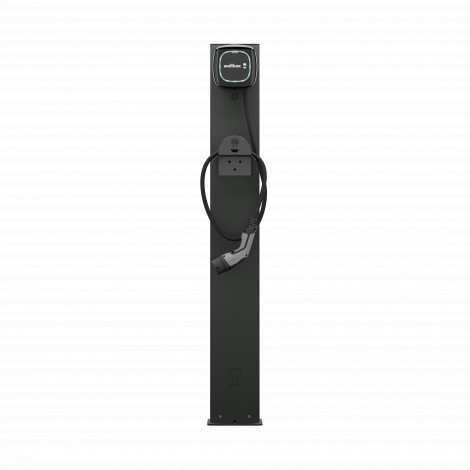 Wallbox | Pedestal Eiffel Basic Dual for Pulsar family, Black