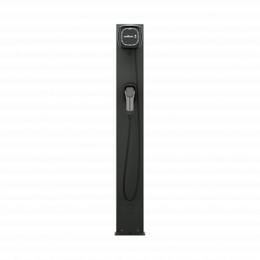 Wallbox | Pedestal Eiffel Basic Dual for Pulsar family, Black
