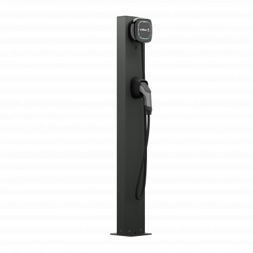 Wallbox | Pedestal Eiffel Basic Dual for Pulsar family, Black