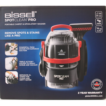 SALE OUT. | Bissell | Spot Cleaner | SpotClean Pro | Corded operating | Washing function | 750 W | Red/Titanium | 24 month(s) | 
