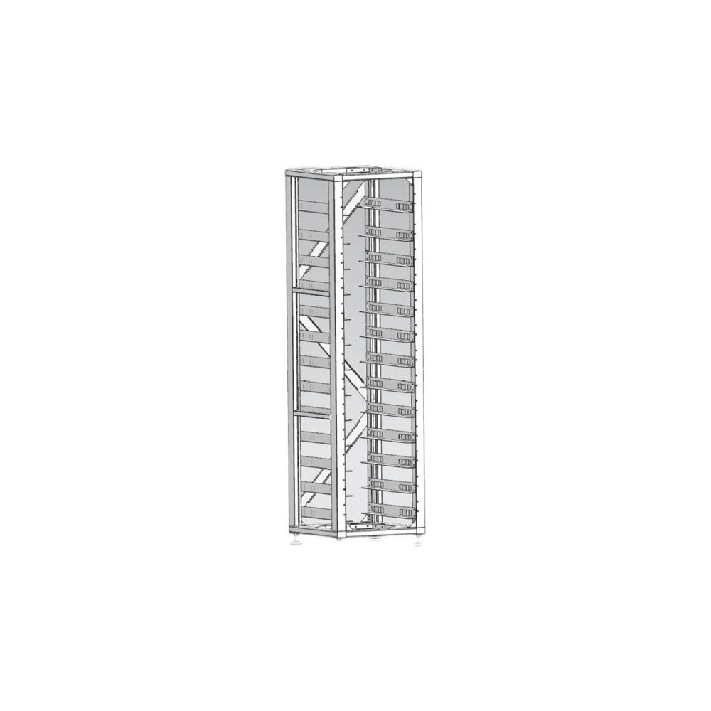 Deye ESS HV BOS-G Battery Rack 13 Layers