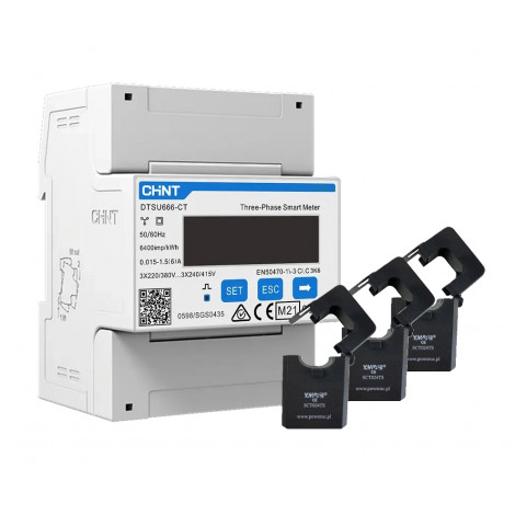 Deye Smart meter with current transformers | SEM DTSU666-CT