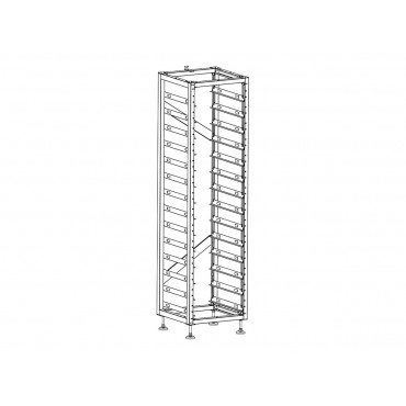 Deye ESS HV BOS-A Battery Rack 14 Layers | BOS-A-Rack14