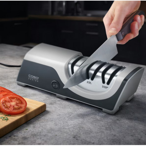 Caso 01710 Electric knife sharpener, 18W, Silver/Black