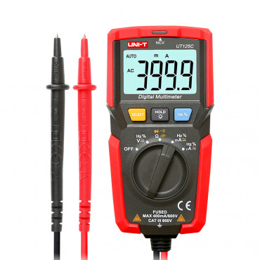 UNI-T UT125C Digital Multimeter with Resistance, Capacitance and Frequency Measurement