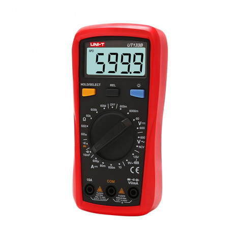 UNI-T UT133B Digital Multimeter, CAT III, Diode Test