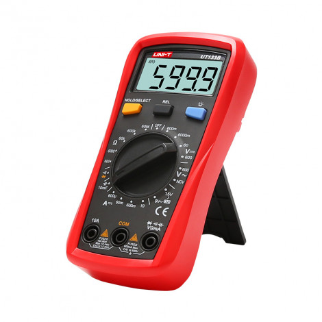 UNI-T UT133B Digital Multimeter, CAT III, Diode Test