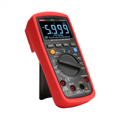 UNI-T UT139S True RMS Digital Multimeter with Analog Bar Graph, 600 V AC/DC, 10 A AC/DC, 60 MΩ, 100 mF, 10 mHz, -40 to 1000 C