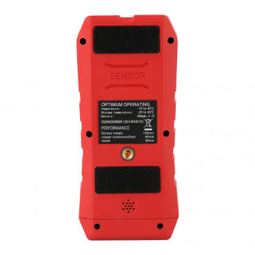 UNI-T UT387E Wall Scanner for Metal, Wood and Live Wires, Detection Depths: Metal 100 mm, Wood 38 mm, AC Wires 50 mm
