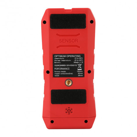 UNI-T UT387E Wall Scanner for Metal, Wood and Live Wires, Detection Depths: Metal 100 mm, Wood 38 mm, AC Wires 50 mm