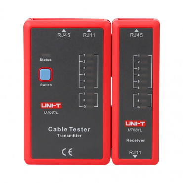 UNI-T UT681L Network Cable Tester, RJ45 and RJ11 | UNI-T