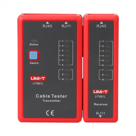 UNI-T UT681L Network Cable Tester, RJ45 and RJ11 | UNI-T