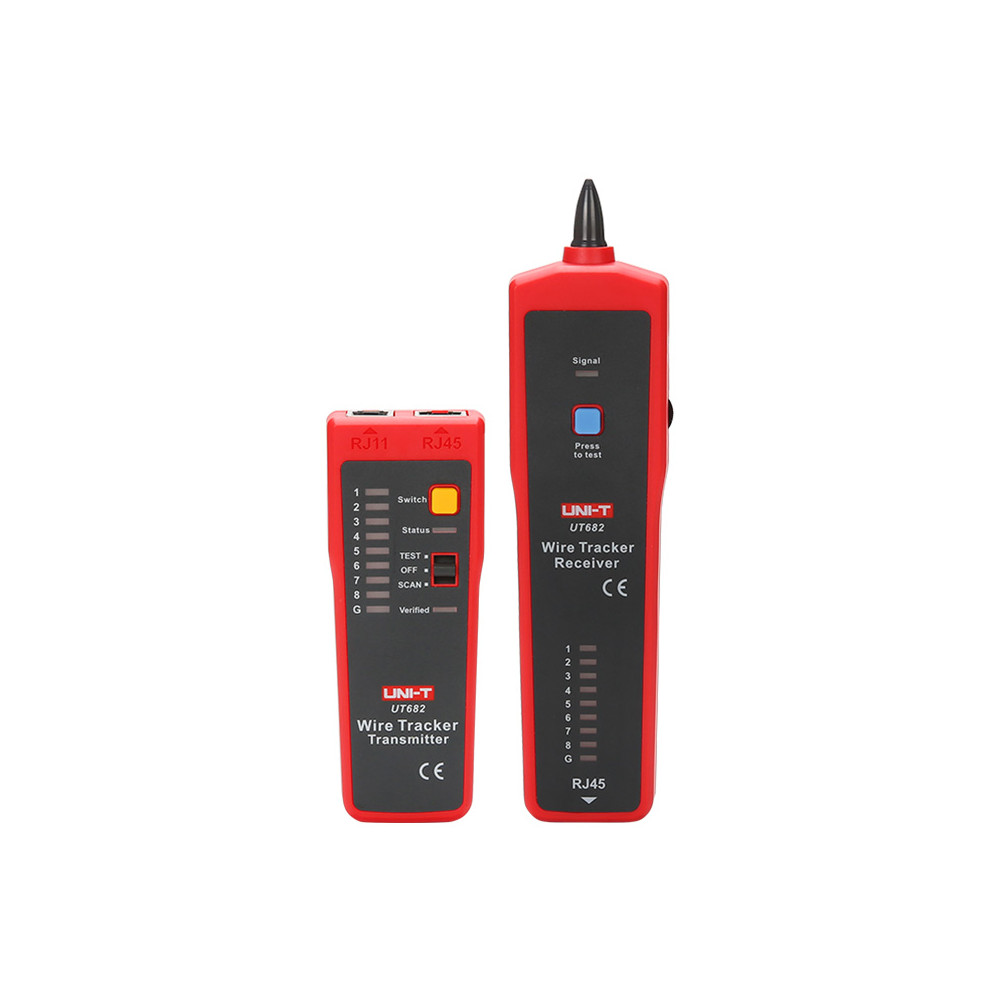UNI-T UT682 Network and Telephone Cable Tester, RJ11 and RJ45
