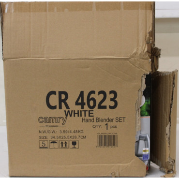 SALE OUT. CAMRY CR 4623w Hand blender set, 1600 W. DAMAGED PACKAGING | SALE OUT. | Camry DAMAGED PACKAGING