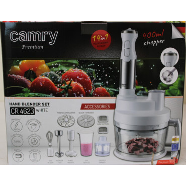 SALE OUT. CAMRY CR 4623w Hand blender set, 1600 W. DAMAGED PACKAGING | SALE OUT. | Camry DAMAGED PACKAGING