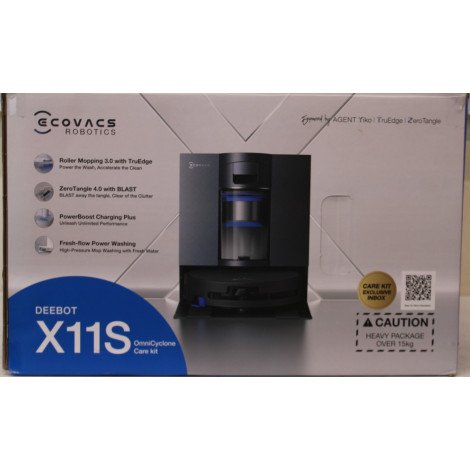 SALE OUT. Ecovacs DEEBOT X11S OmniCyclone and Care Kit For X11S OmniCyclone Series | Ecovacs DAMAGED PACKAGING, DEMO | 24 month(