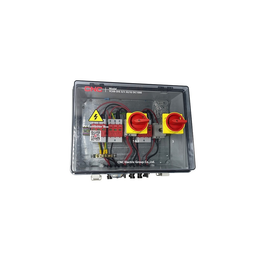 PV atjungimo skydelis, DC 3in-3out, IP66