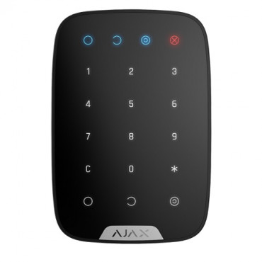 AJAX KeyPad Plus belaidė valdymo klaviatūra (juoda)