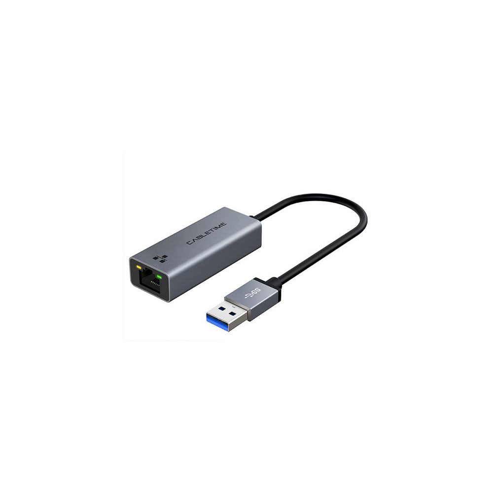 Adapteris USB3.0 A-RJ45, 1000Mbps, 0.15m